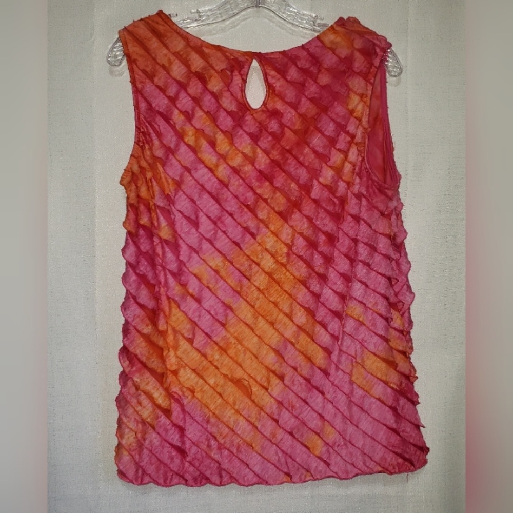Dressbarn Ruffled Tank - Picture 4 of 4